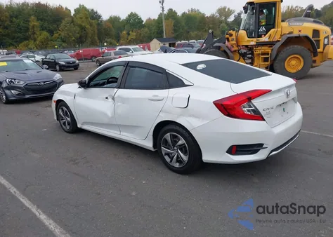 2020 Honda Civic Lx из США, поврежденный, VIN 2HGFC2F68LH547656